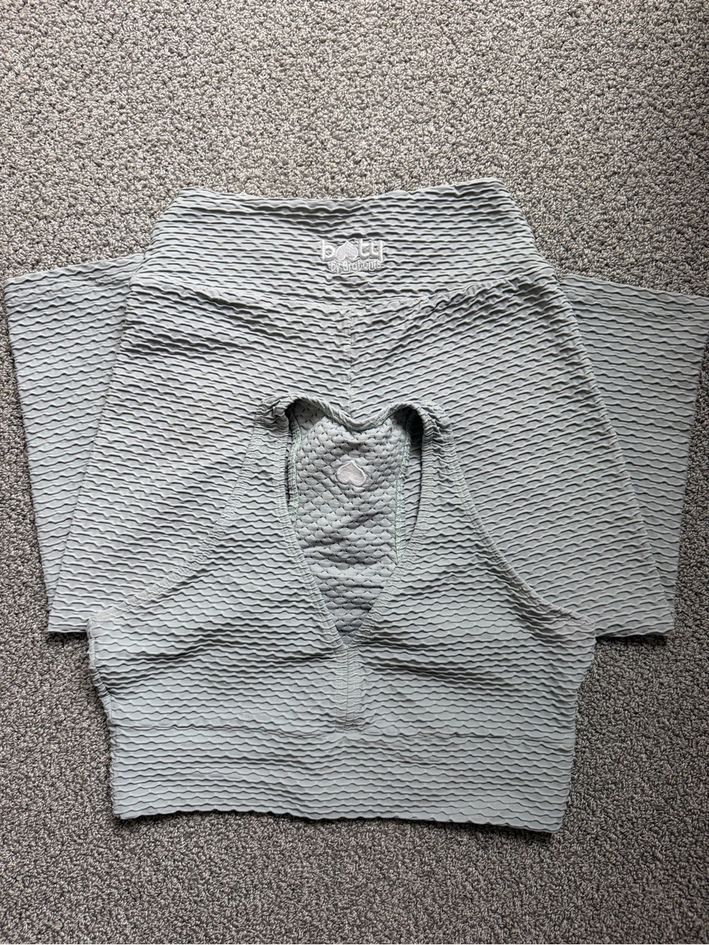 Booty by Brabants Light Gray Croco Set